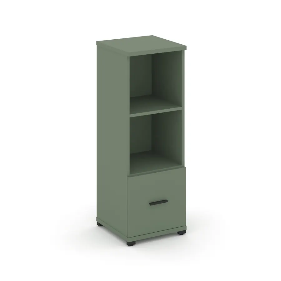 Концепт Шкаф 1 узкая секция, 3 ниши CN.STU-311 W