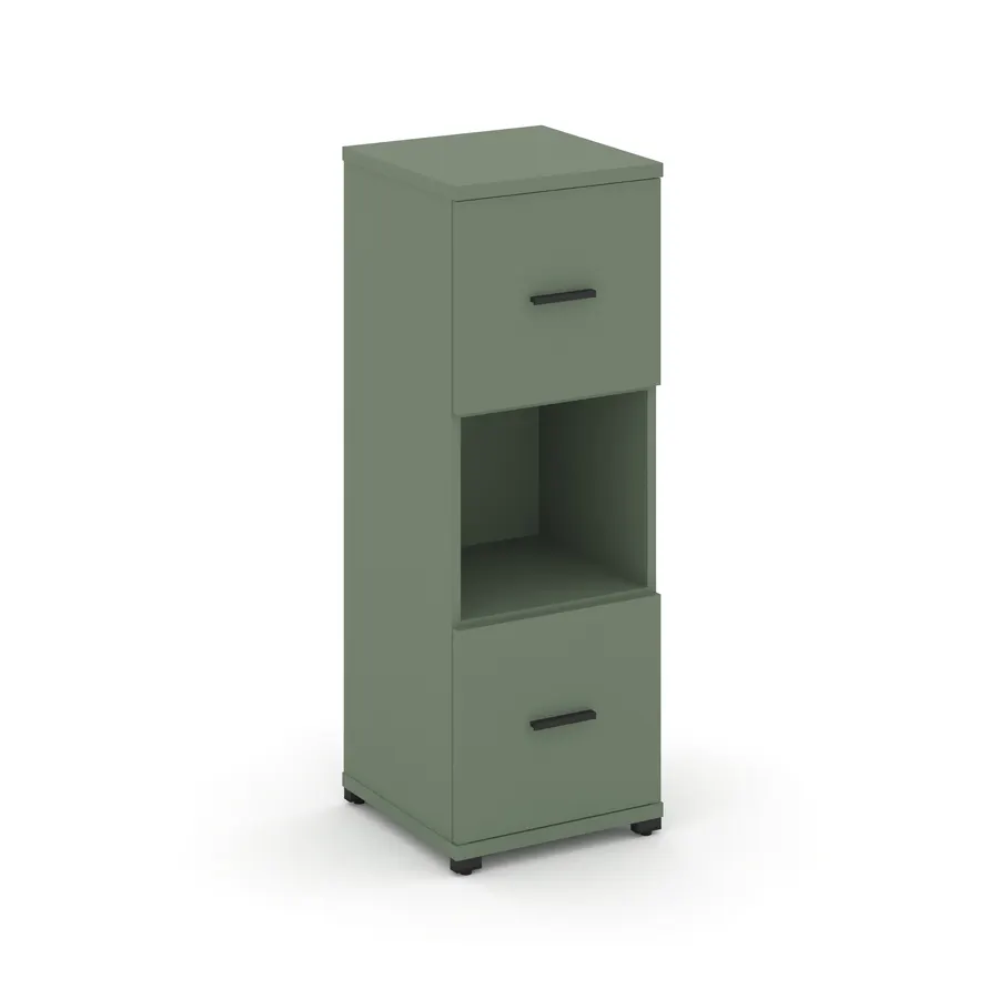 Концепт Шкаф 1 узкая секция, 3 ниши CN.STU-315 W