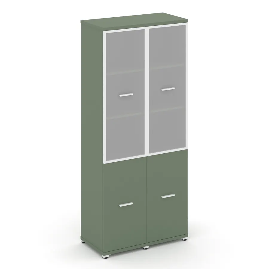 Концепт Шкаф 2 узкие секции, 5 ниш CN.STU-522 RMW W