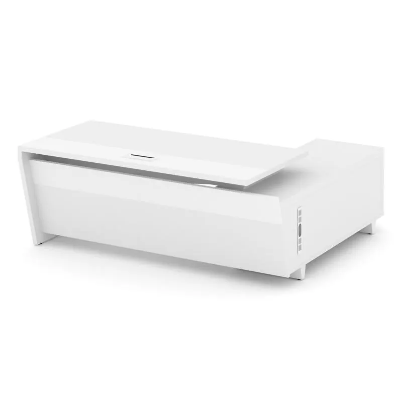 Корнер Стол руководителя с опорной тумбой, левый COR.SRT-20.2(L)