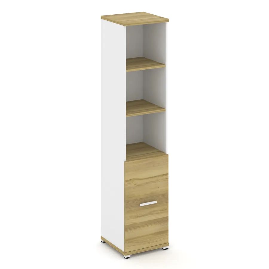 Концепт Шкаф 1 узкая секция, 5 ниш CN.STU-511 W