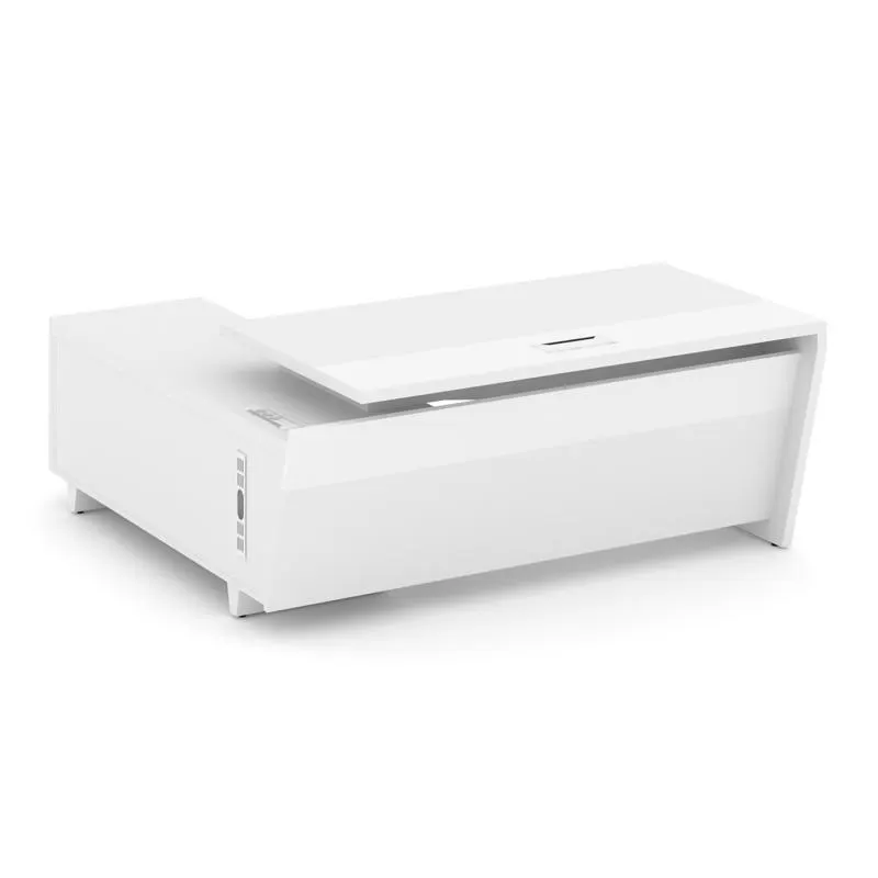 Корнер Стол руководителя с опорной тумбой, правый COR.SRT-18.E-2(R)