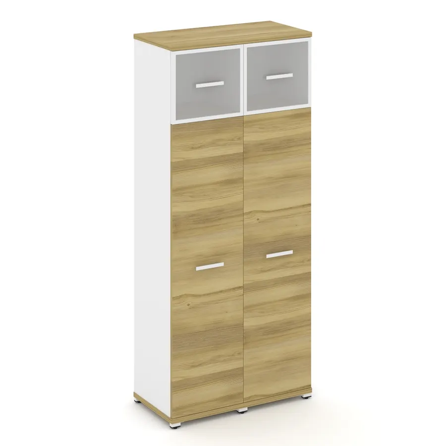 Концепт Шкаф 2 узкие секции, 5 ниш CN.STU-527 RMW W