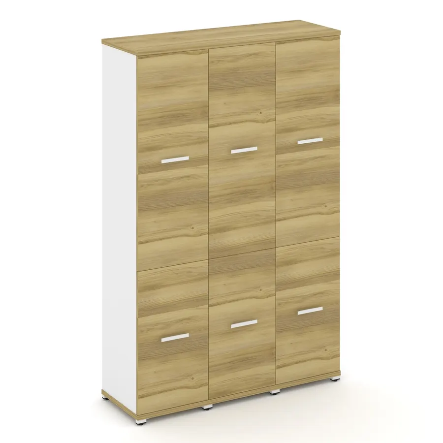 Концепт Шкаф 3 узкие секции, 5 ниш CN.STU-532 W
