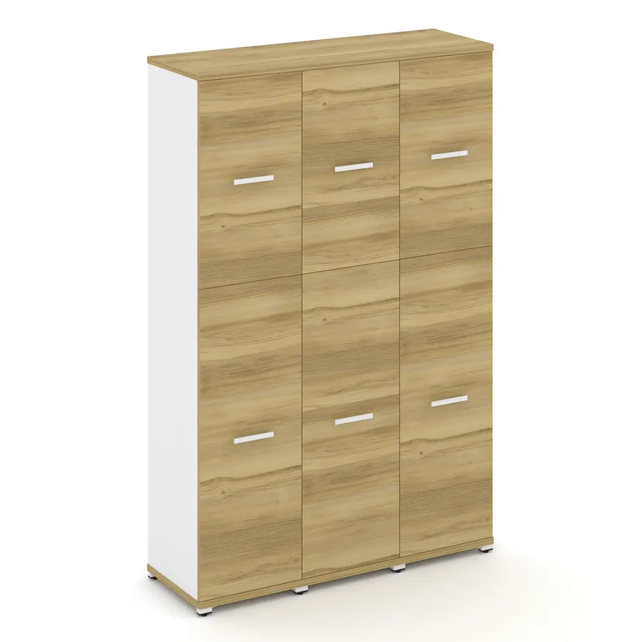 Концепт Шкаф 3 узкие секции, 5 ниш CN.STU-535 W