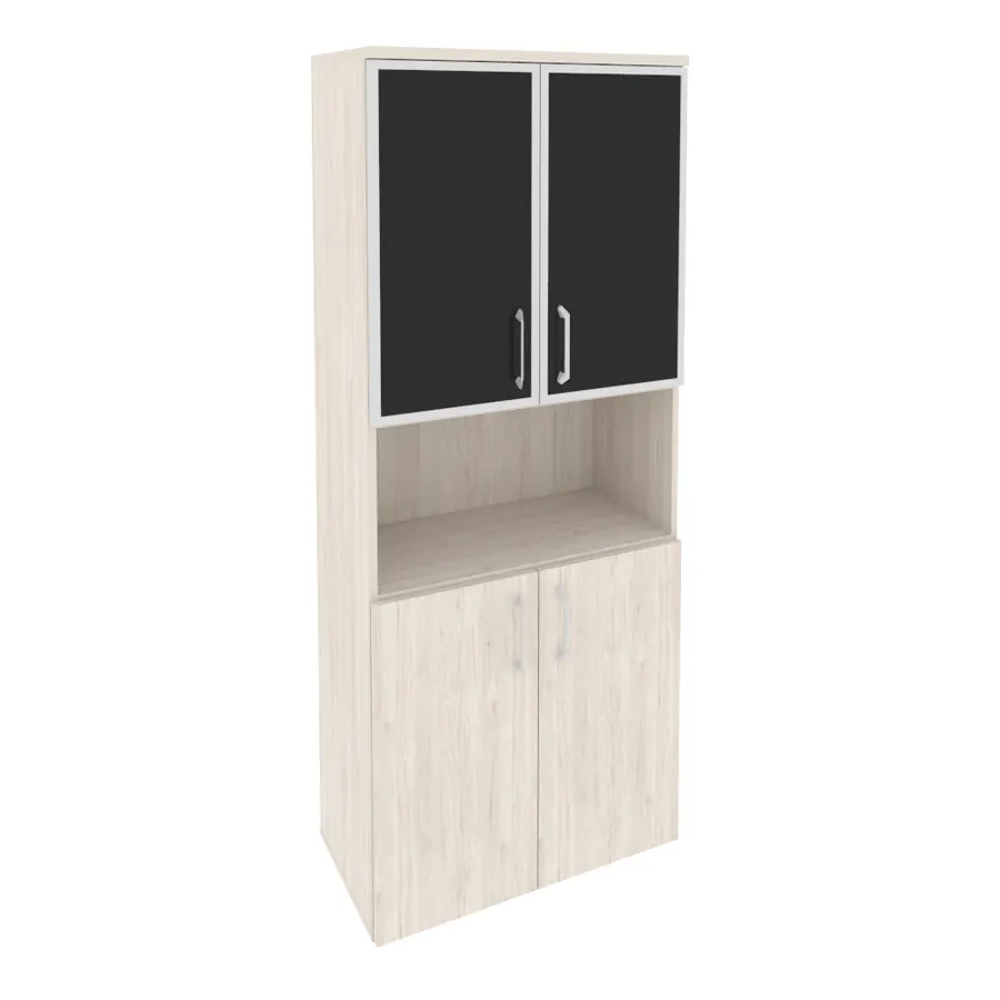 Оникс Шкаф высокий широкий O.ST-1.4 R black