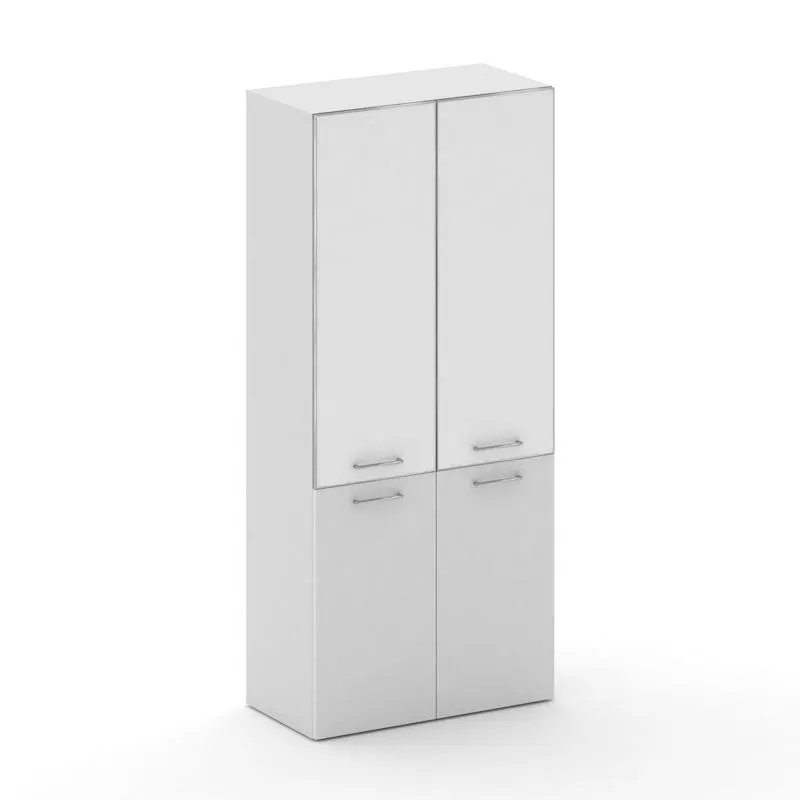 Кросс Шкаф широкий высокий CRF.ST-101 white