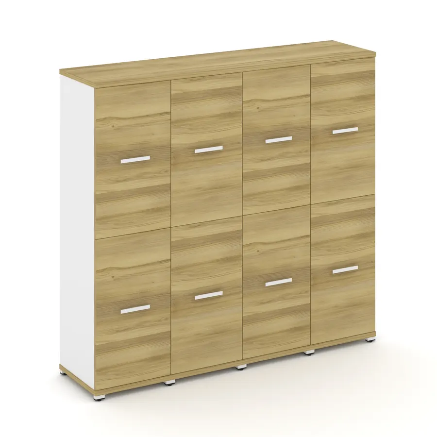 Концепт Шкаф 4 узкие секции, 4 ниши CN.STU-442 W 1668*420*