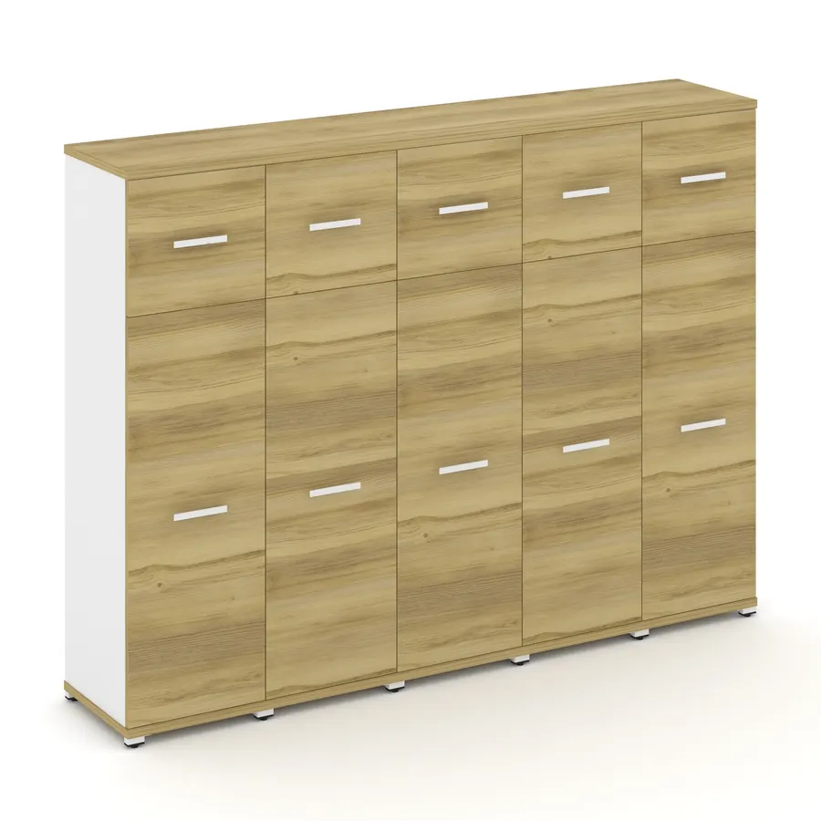 Концепт Шкаф 5 узких секций, 4 ниши CN.STU-454 W 2084*420*