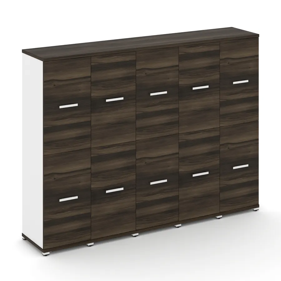 Концепт Шкаф 5 узких секций, 4 ниши CN.STU-452 W 2084*420*