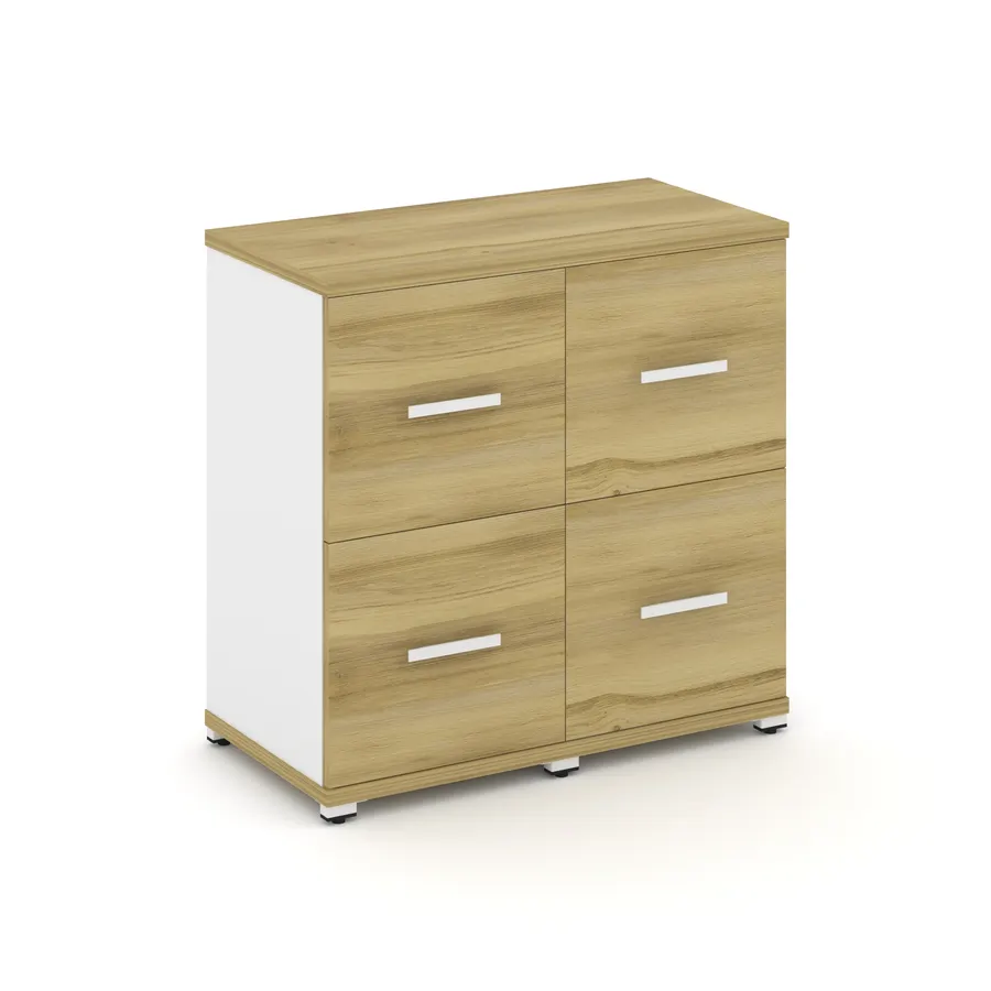 Концепт Шкаф 2 узкие секции, 2 ниши CN.STU-222 W