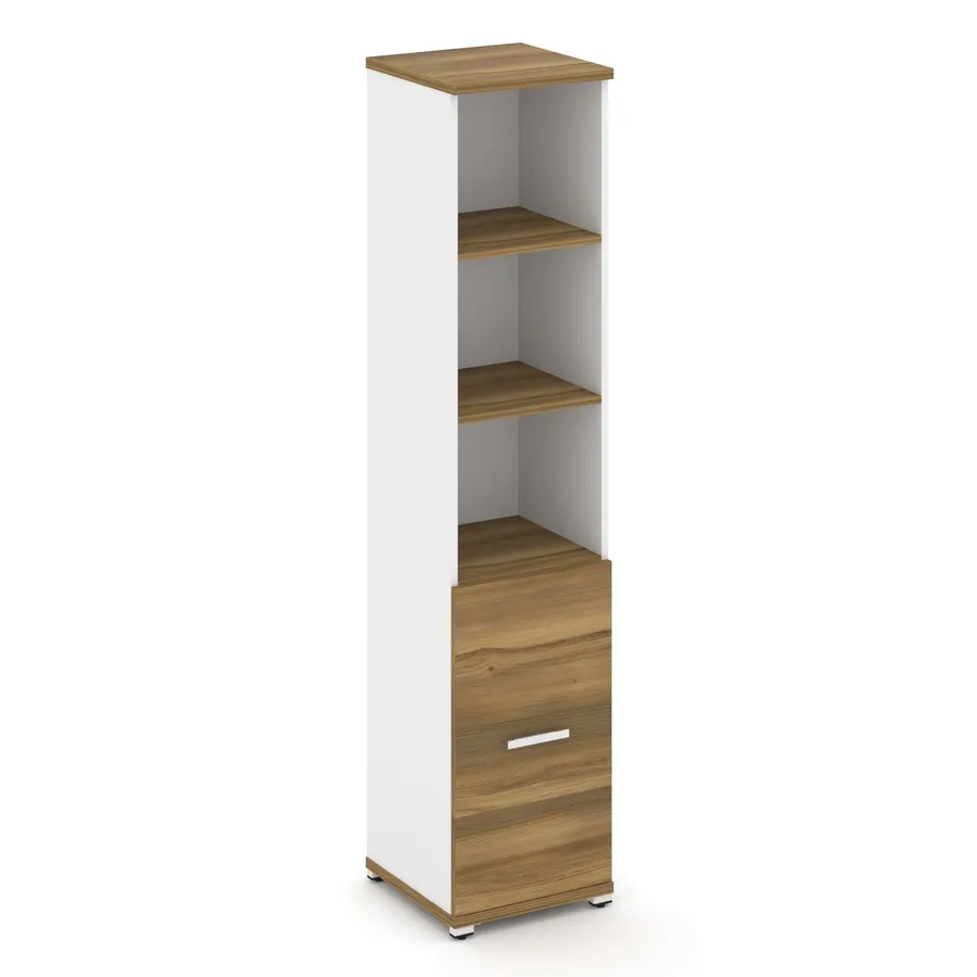Концепт Шкаф 1 узкая секция, 5 ниш CN.STU-511 W