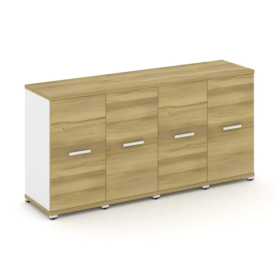 Концепт Шкаф 4 узкие секции, 2 ниши CN.STU-243 W 1668*420*
