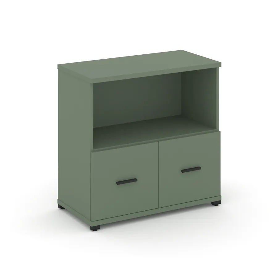 Концепт Шкаф 1 широкая секция, 2 ниши CN.STS-211 W