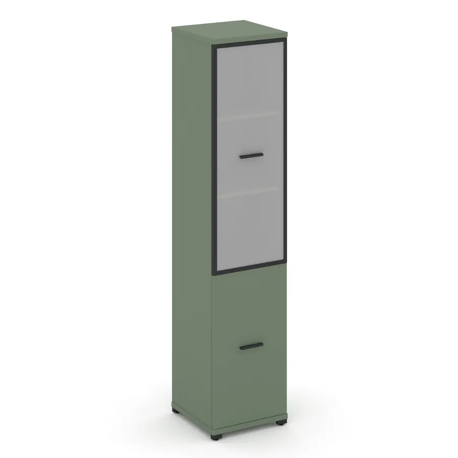 Концепт Шкаф 1 узкая секция, 5 ниш CN.STU-512 RMW W