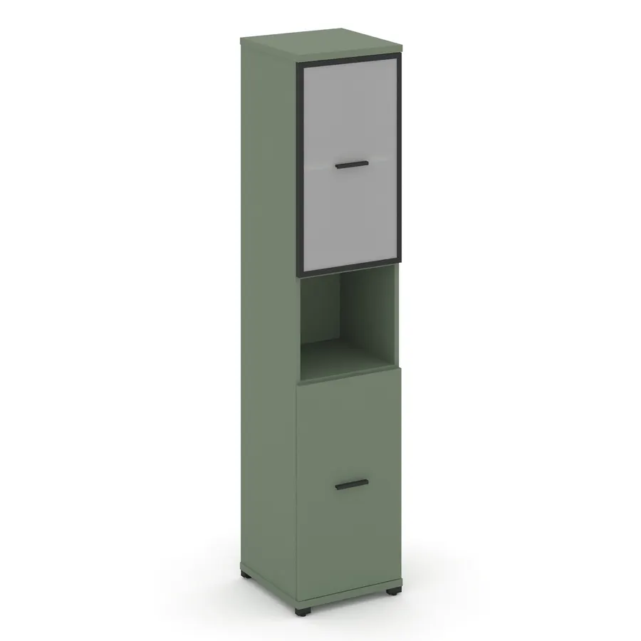 Концепт Шкаф 1 узкая секция, 5 ниш CN.STU-513 RMW W