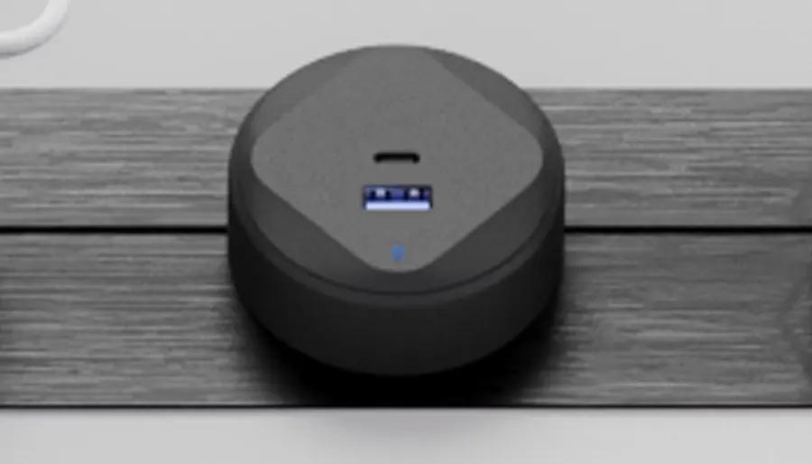 Электрификация Адаптер трековой розетки USB/Type-C T21R-B.N