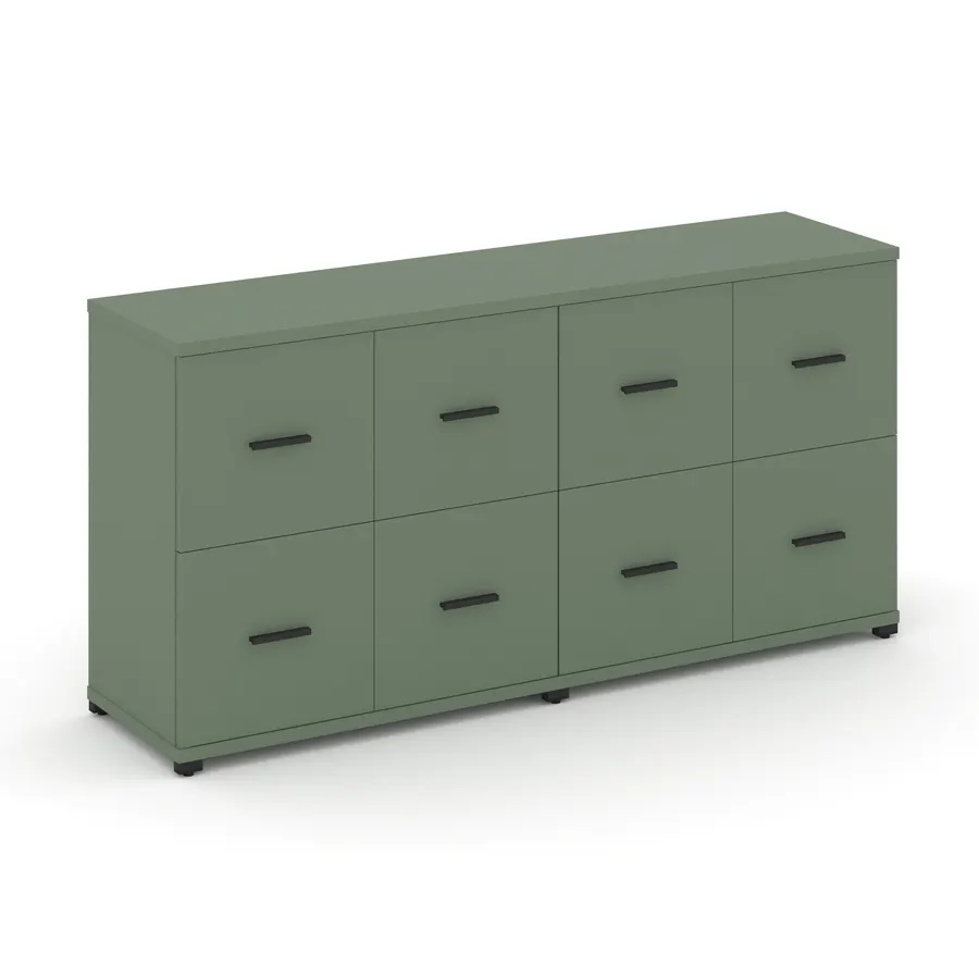 Концепт Шкаф 2 широкие секции, 2 нишии CN.STS-222 W