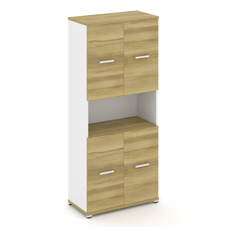 Концепт Шкаф 1 широкая секция, 5 ниш CN.STS-513 W 836*420*