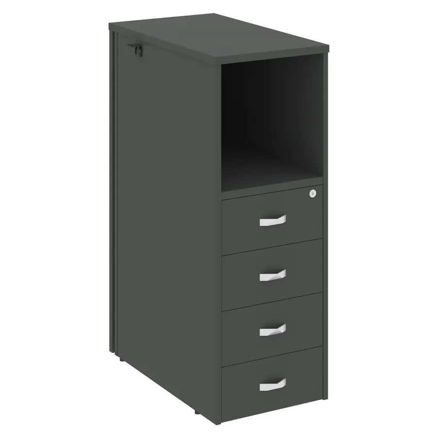 Onix Тумба 4 ящика проходная, средняя O.R-TV-4