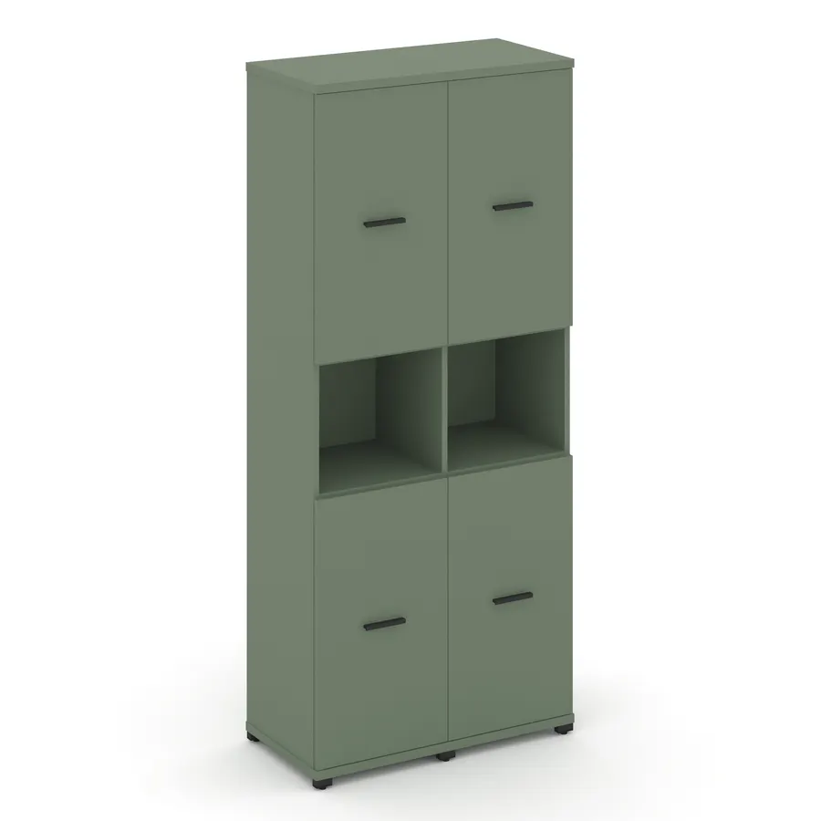 Концепт Шкаф 2 узкие секции, 5 ниш CN.STU-523 W