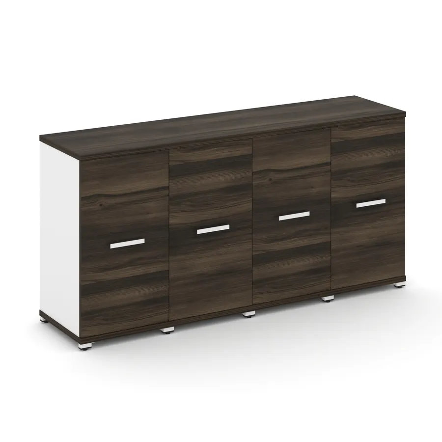 Концепт Шкаф 4 узкие секции, 2 ниши CN.STU-243 W 1668*420*