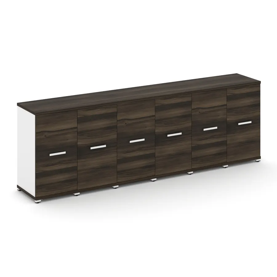 Концепт Шкаф 6 узких секций, 2 ниши CN.STU-263 W 2500*420*