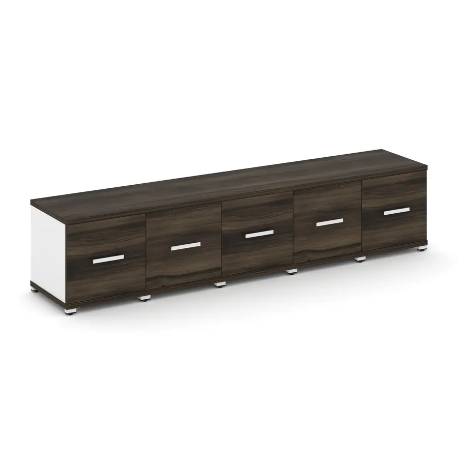 Концепт Шкаф 5 узких секций, 1 ниша CN.STU-153 W 2084*420*