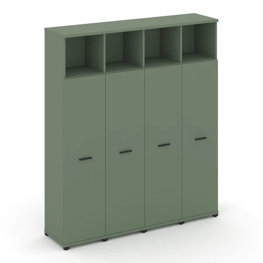 Концепт Шкаф 4 узкие секции, 5 ниш CN.STU-546 W