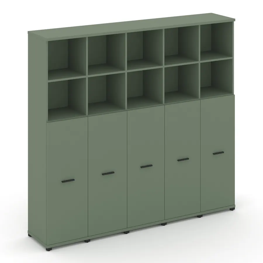 Концепт Шкаф 5 узких секций, 5 ниш CN.STU-554 W