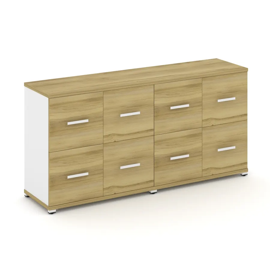 Концепт Шкаф 2 широкие секции, 2 нишии CN.STS-222 W