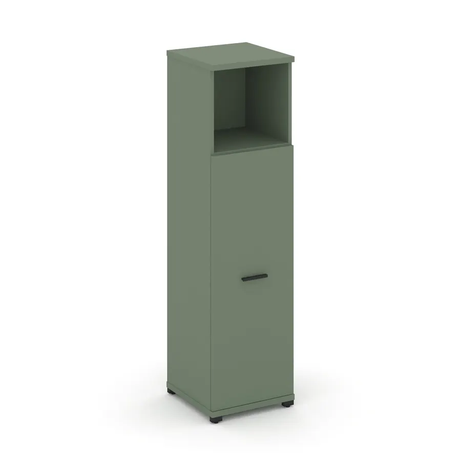 Концепт Шкаф 1 узкая секция, 4 ниши CN.STU-413 W
