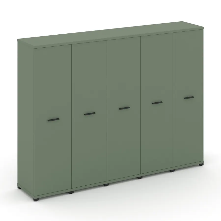 Концепт Шкаф 5 узких секций, 4 ниши CN.STU-456 W 2084*420*