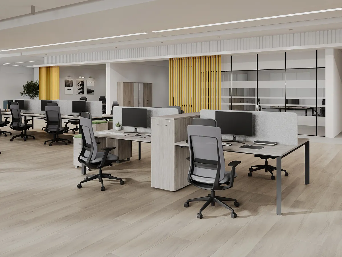 IT-компания, open space на 120 мест